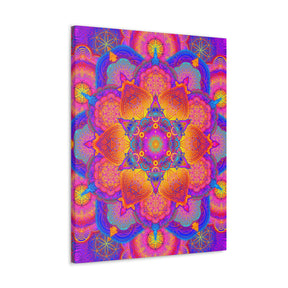 Starburst Mandala Canvas Print