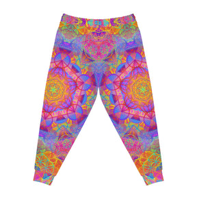 Psychedelic Mandala Athletic Joggers