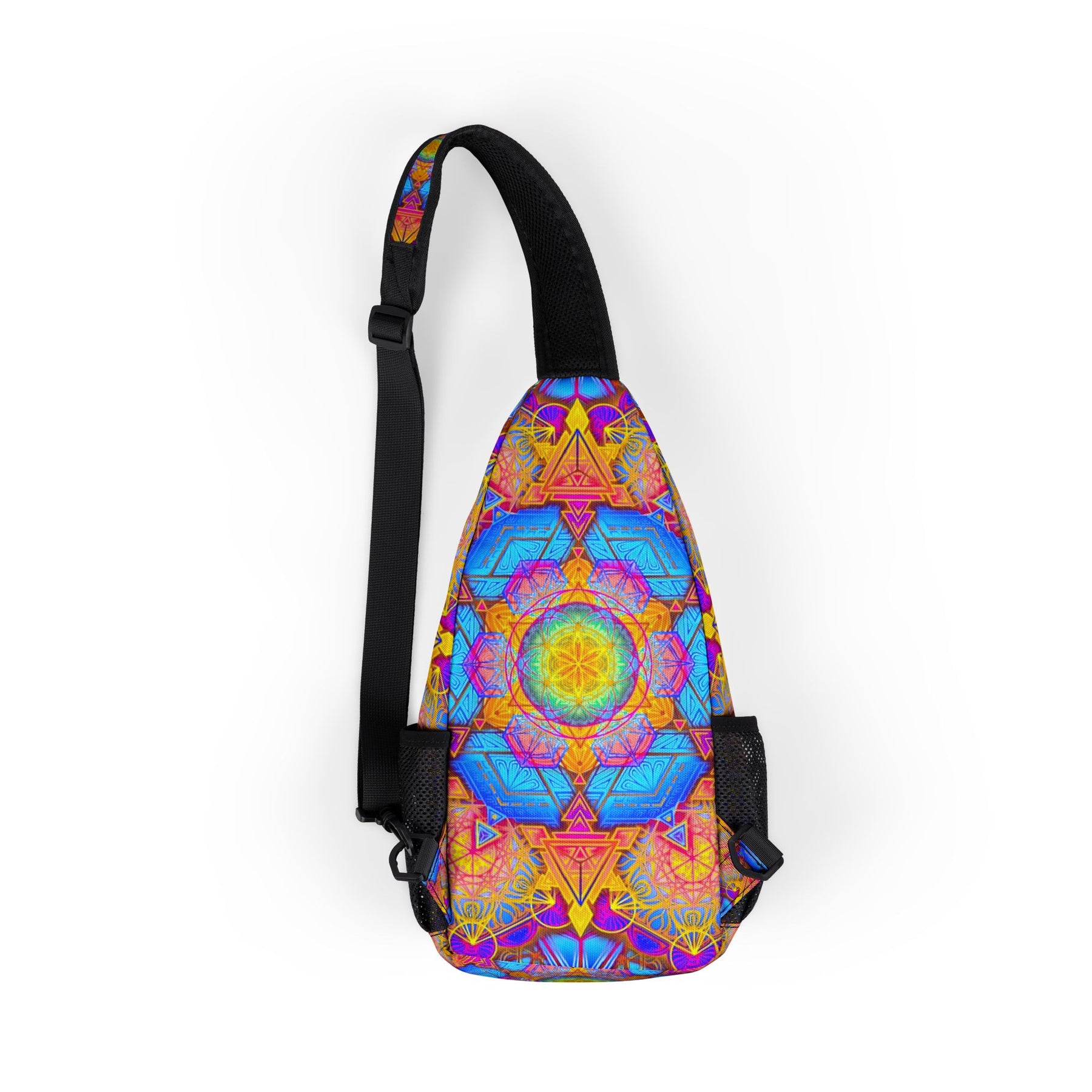 Psychedelic Mandala Chest Bag