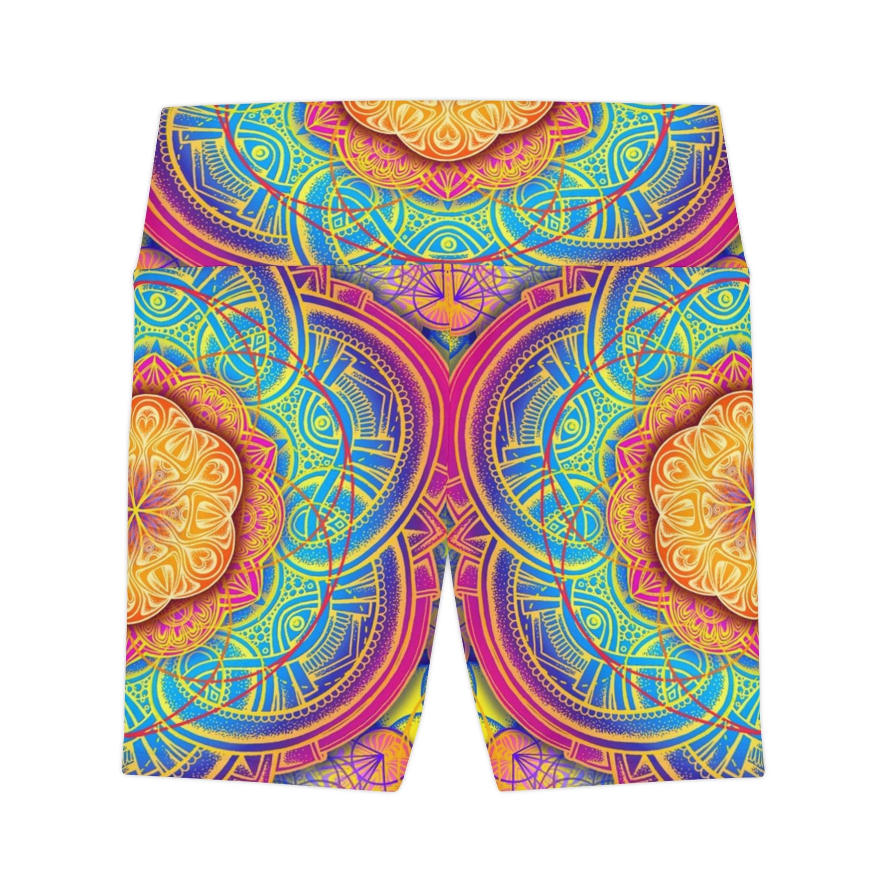 Mandala Workout Shorts