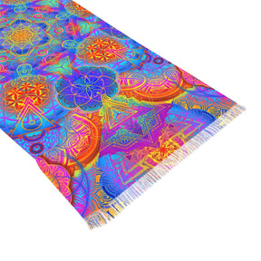 Psychedelic Sacred Geometry Scarf