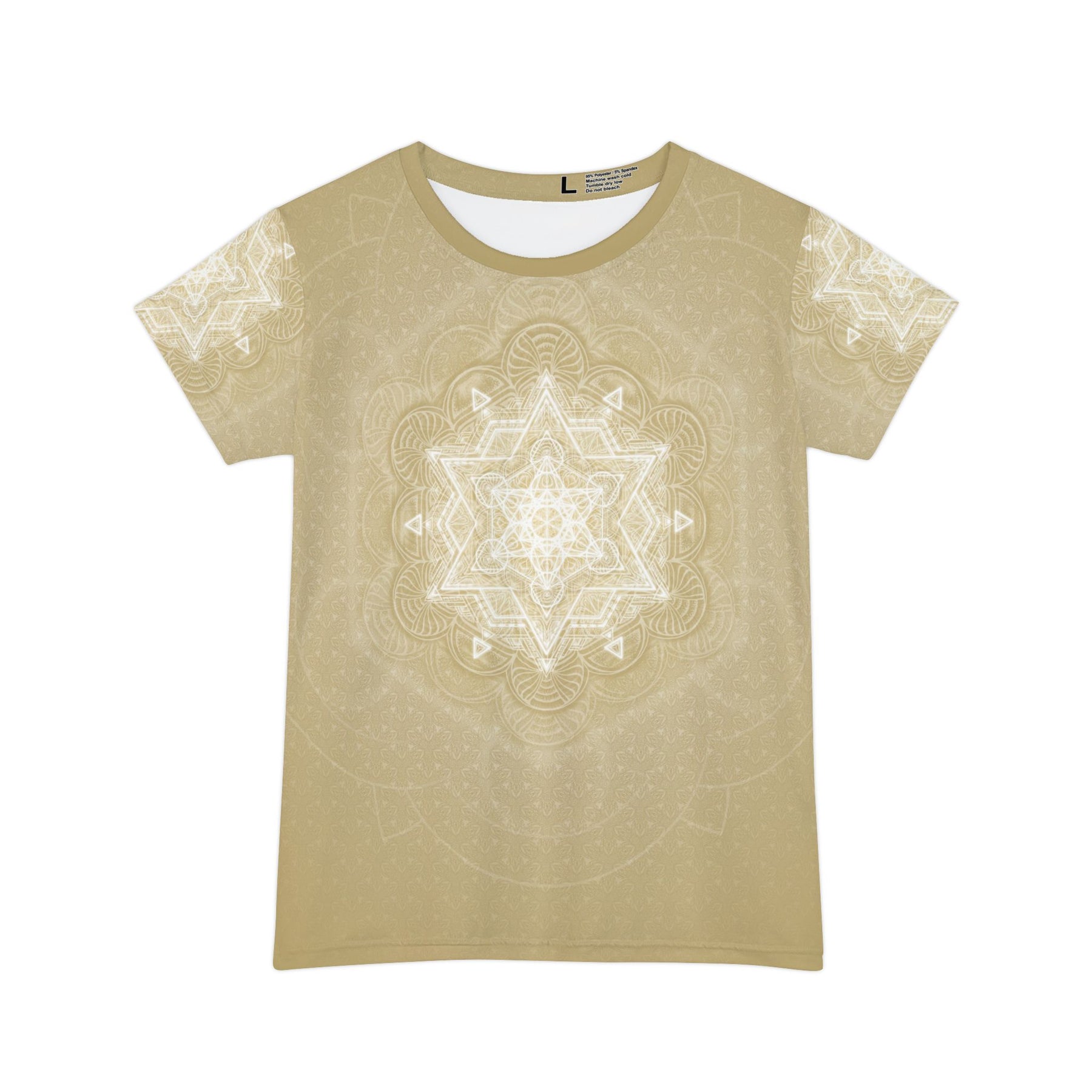 Muted Sacred Geometry Mandala - Women's Short Sleeve Shirt