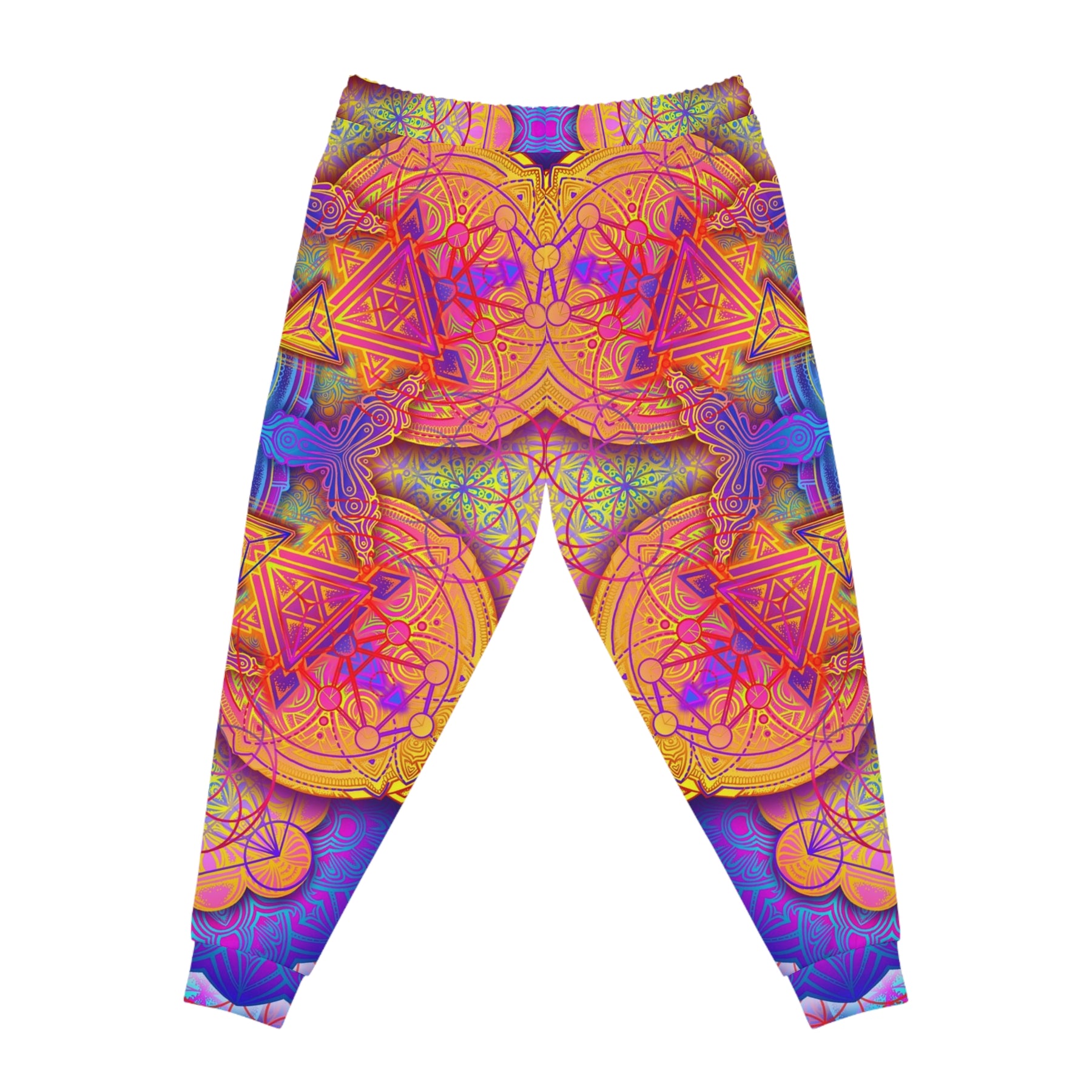 Psychedelic Mandala Athletic Joggers