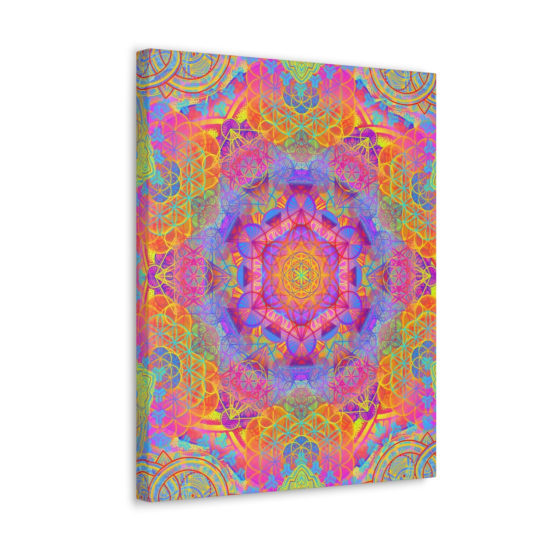 Sunrise Mandala Canvas Print