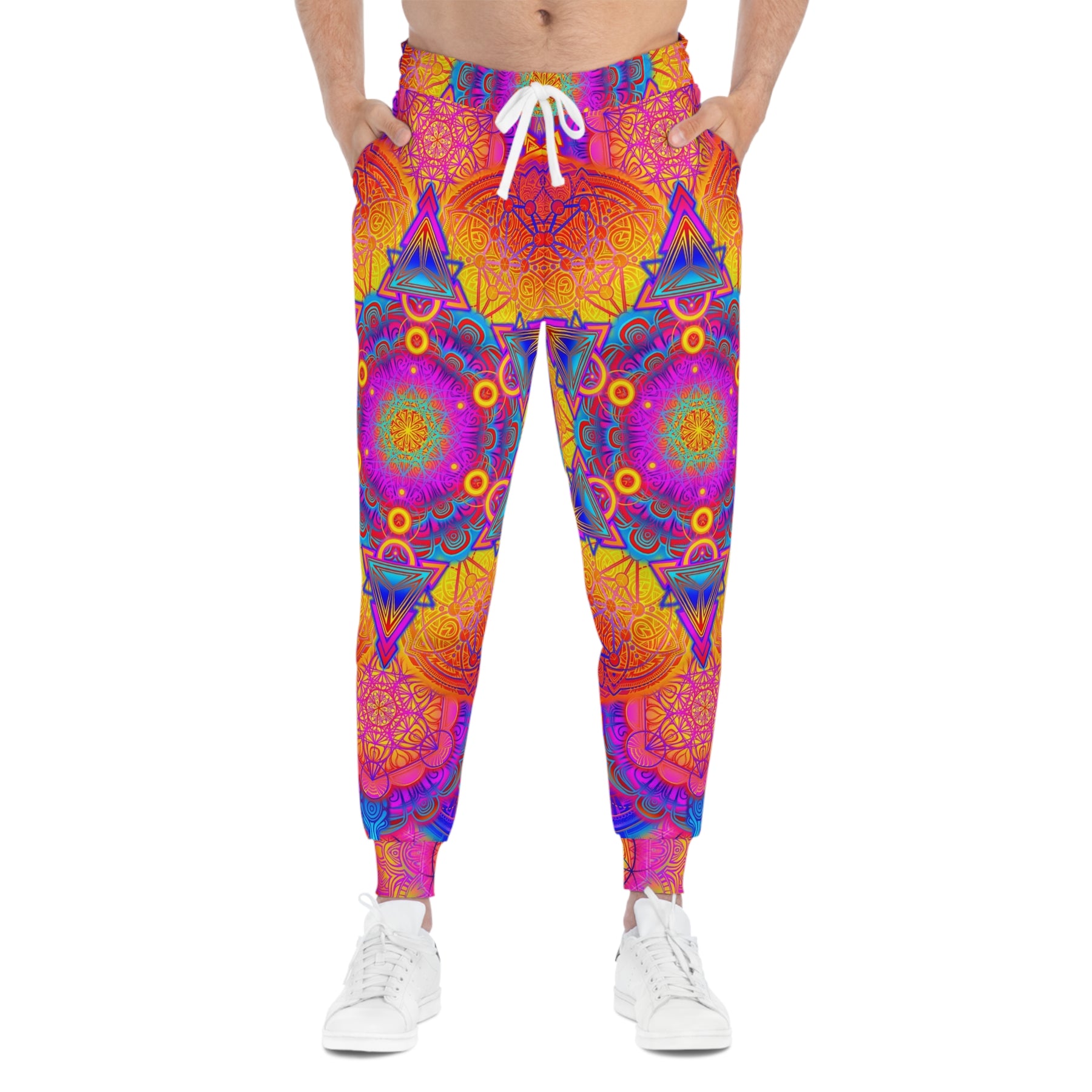 Psychedelic Mandala Athletic Joggers