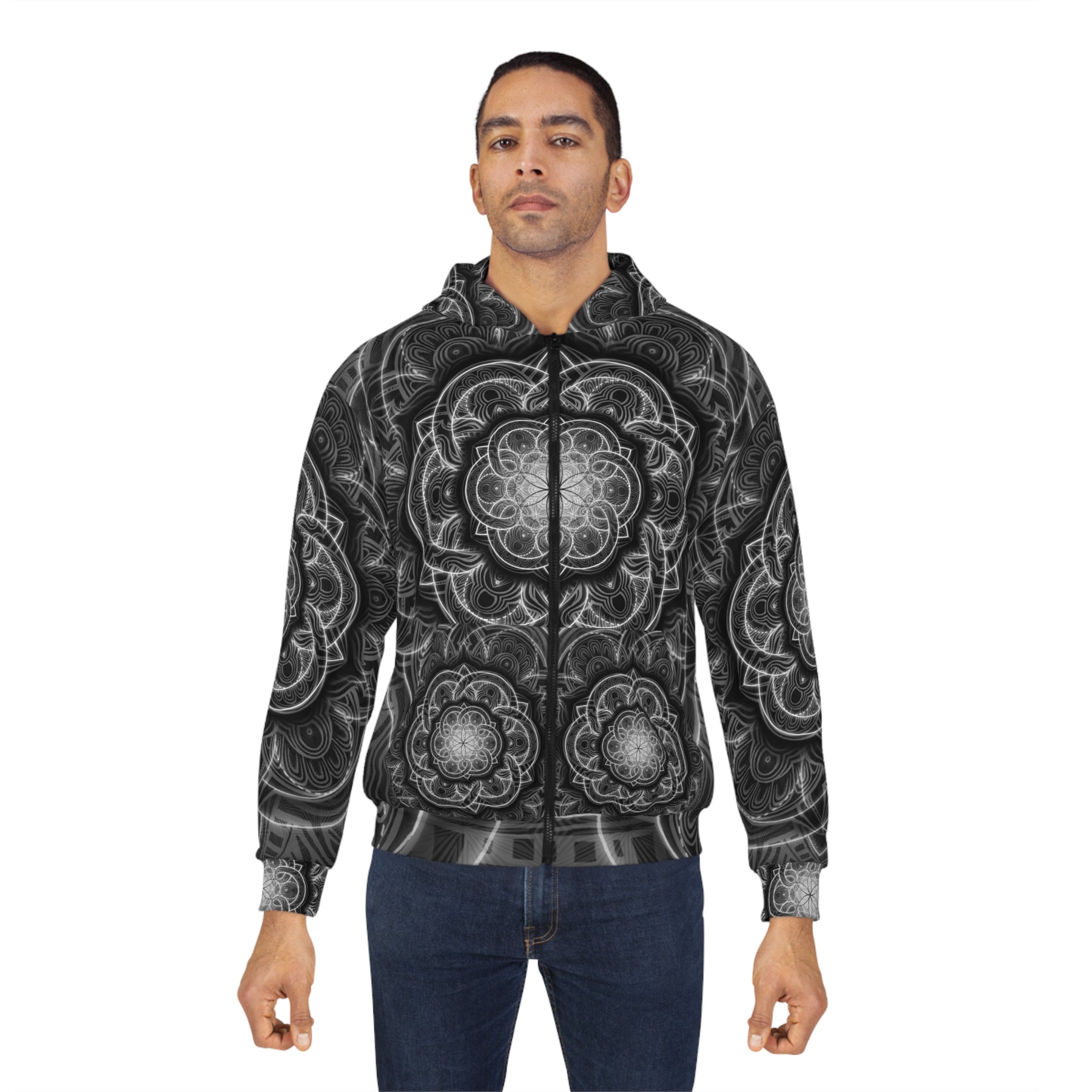 Flower of Life Unisex Zip Hoodie