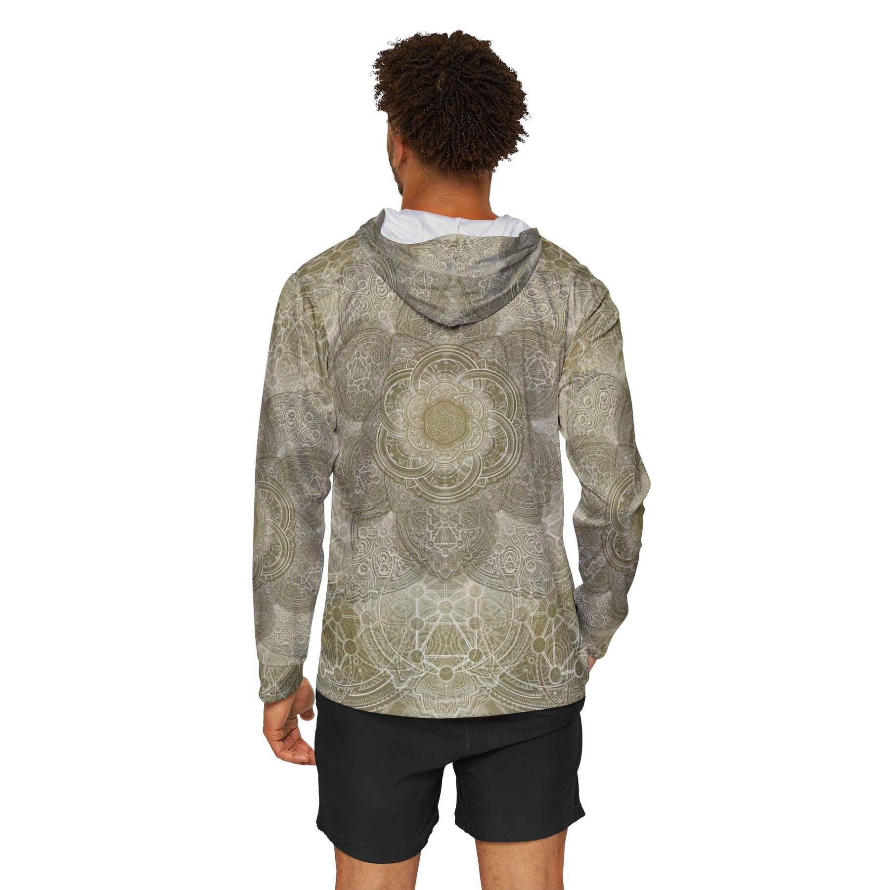 Sacred Geometry Men's Sun Hoodie