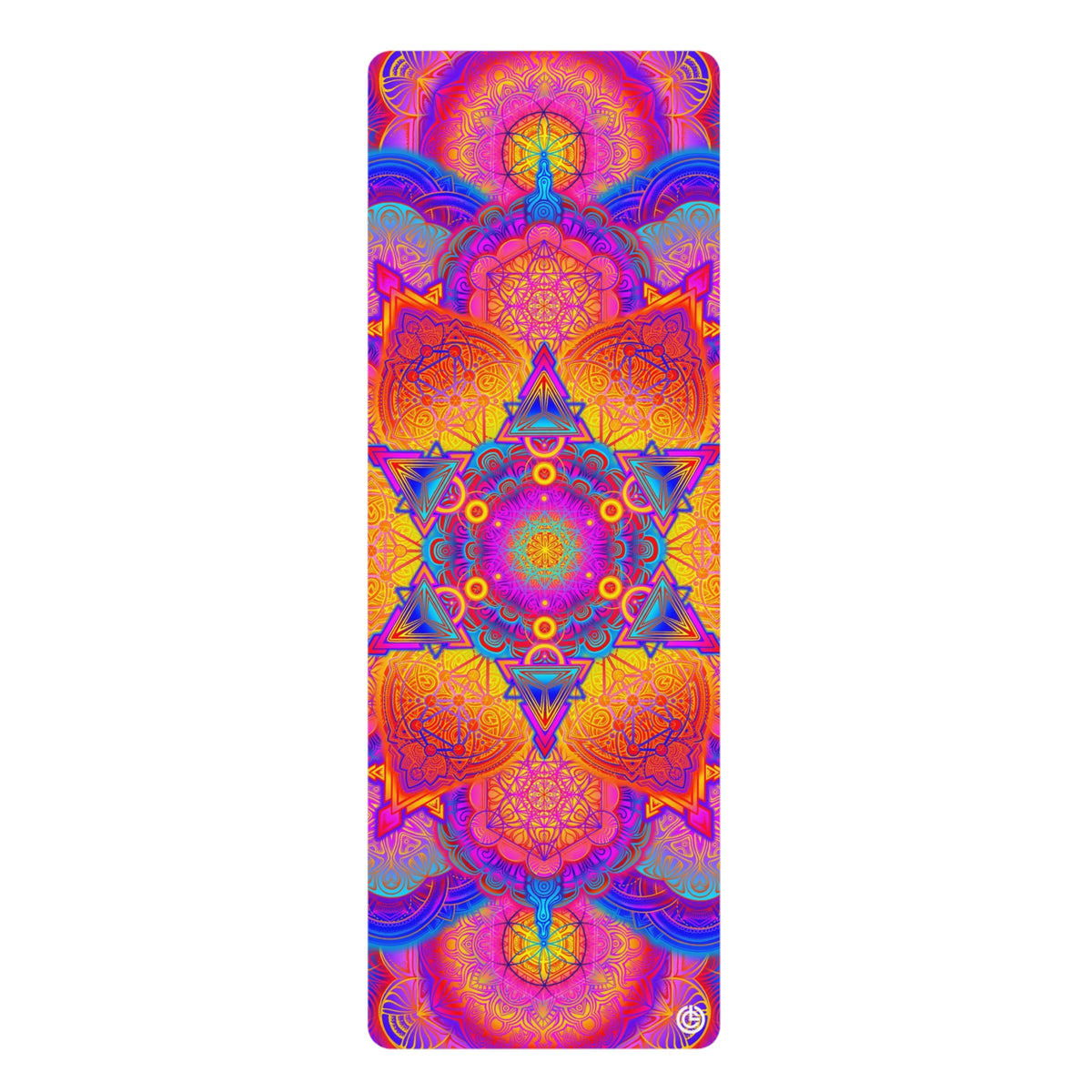 Starburst Mandala - Yoga Mat