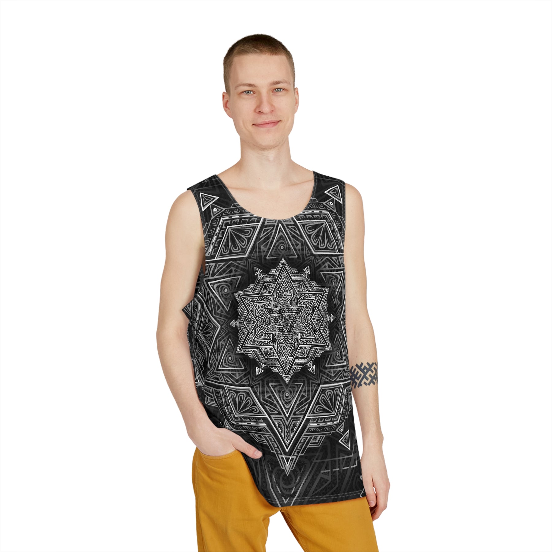 Star Tetrahedron Men's Tank