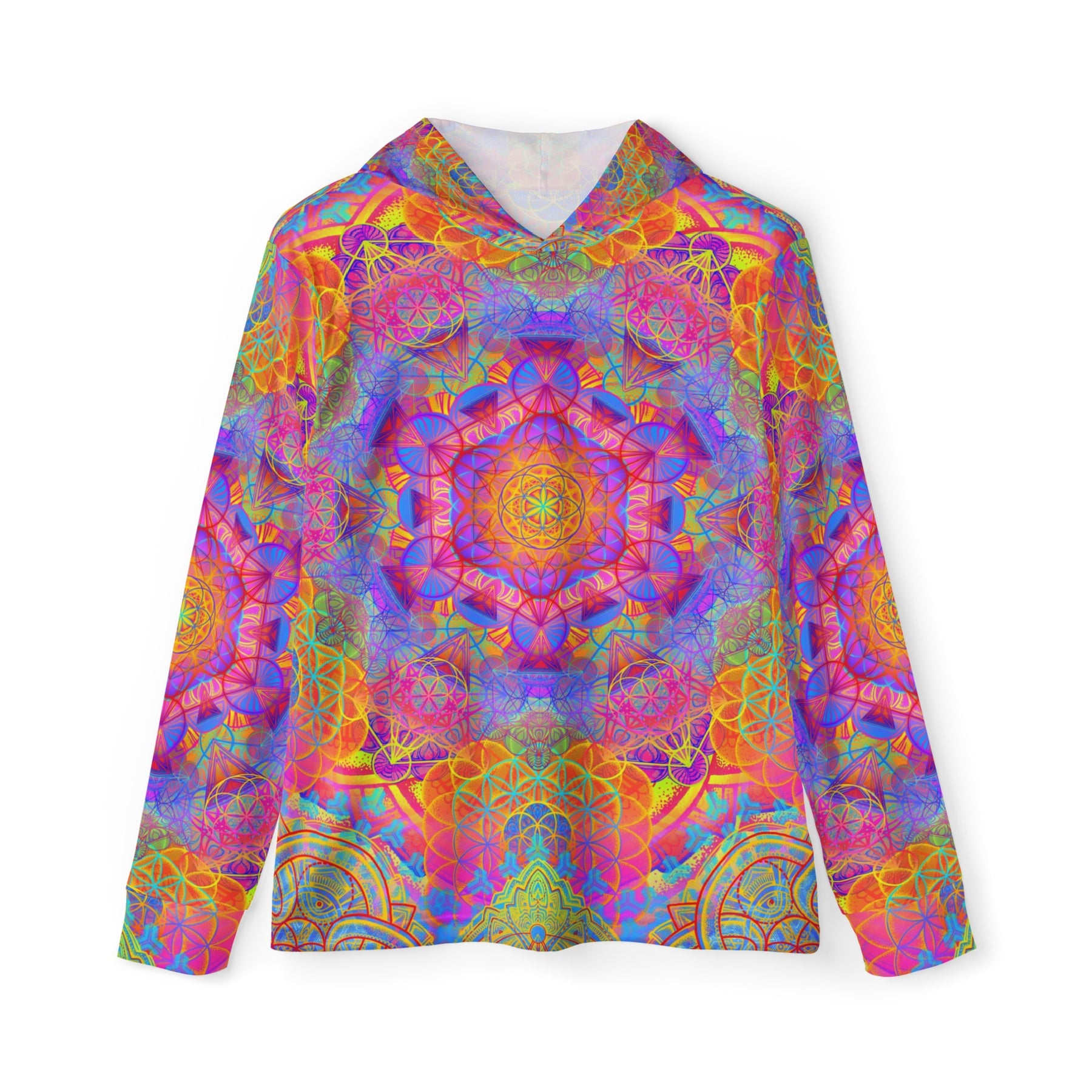 Sunrise Mandala Men's Sun Hoodie