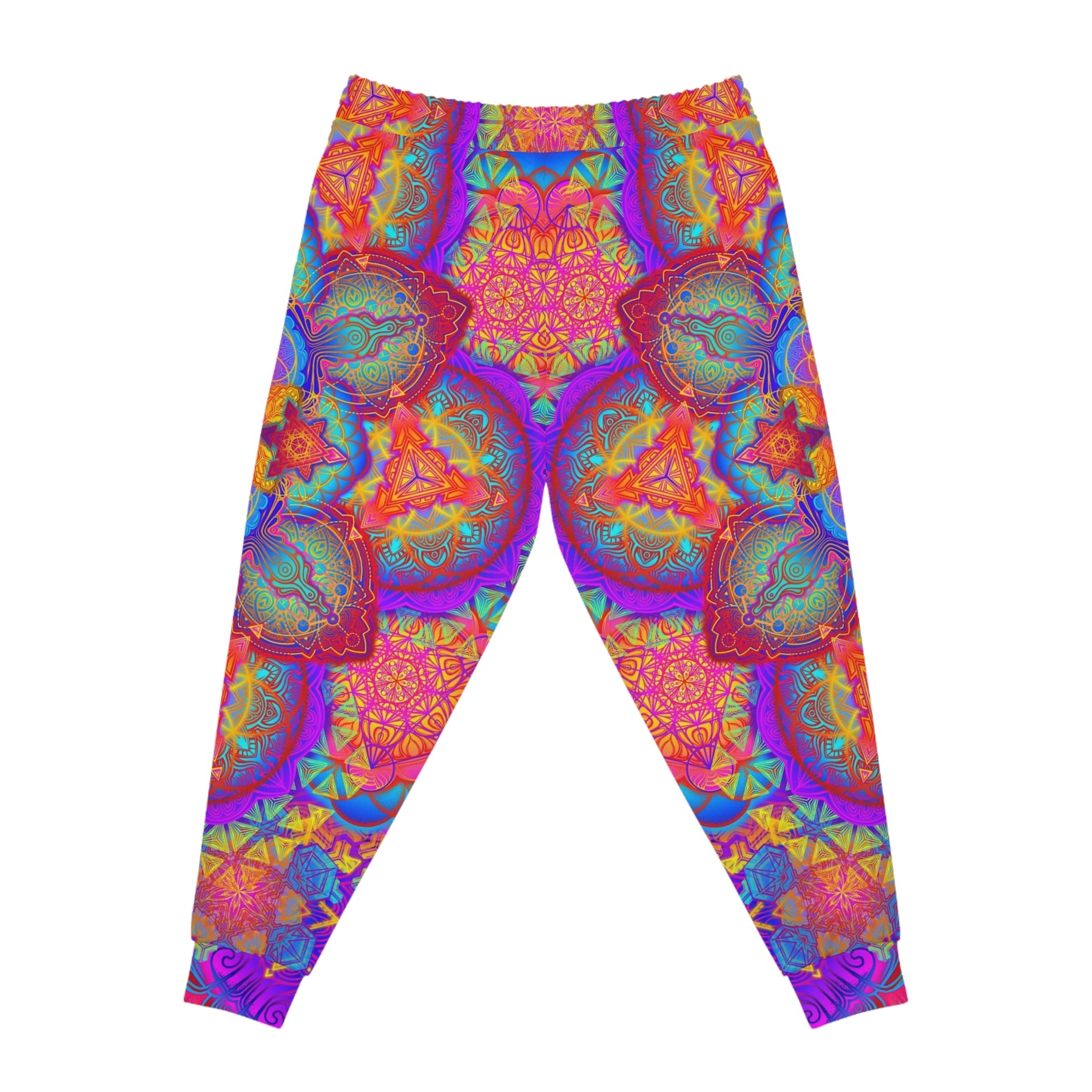 Psychedelic Mandala Athletic Joggers