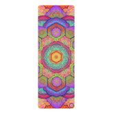 Bicycle Day Yoga Mat - Sacred Geometry Yoga Mat
