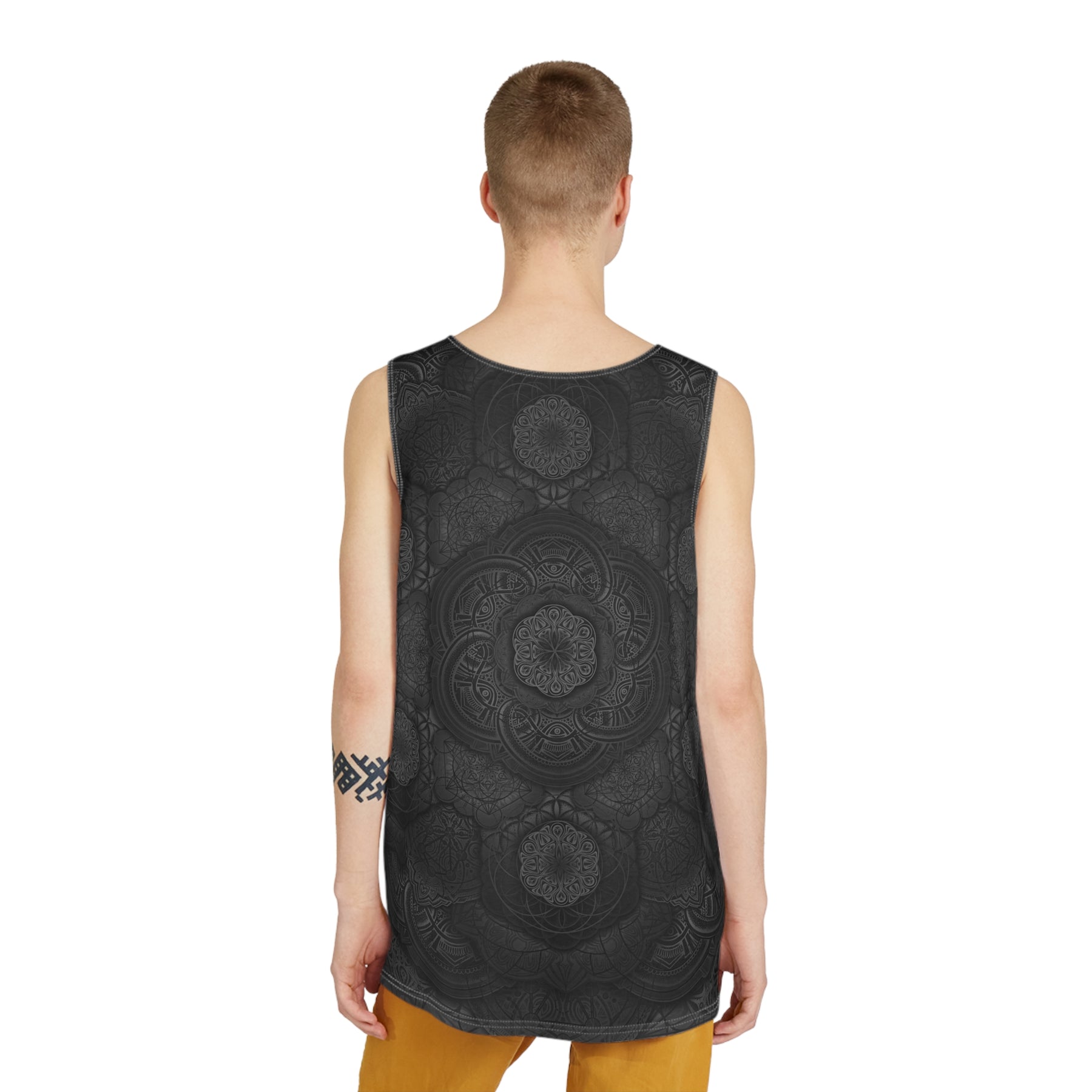 Blackout Mandala Men's Tank