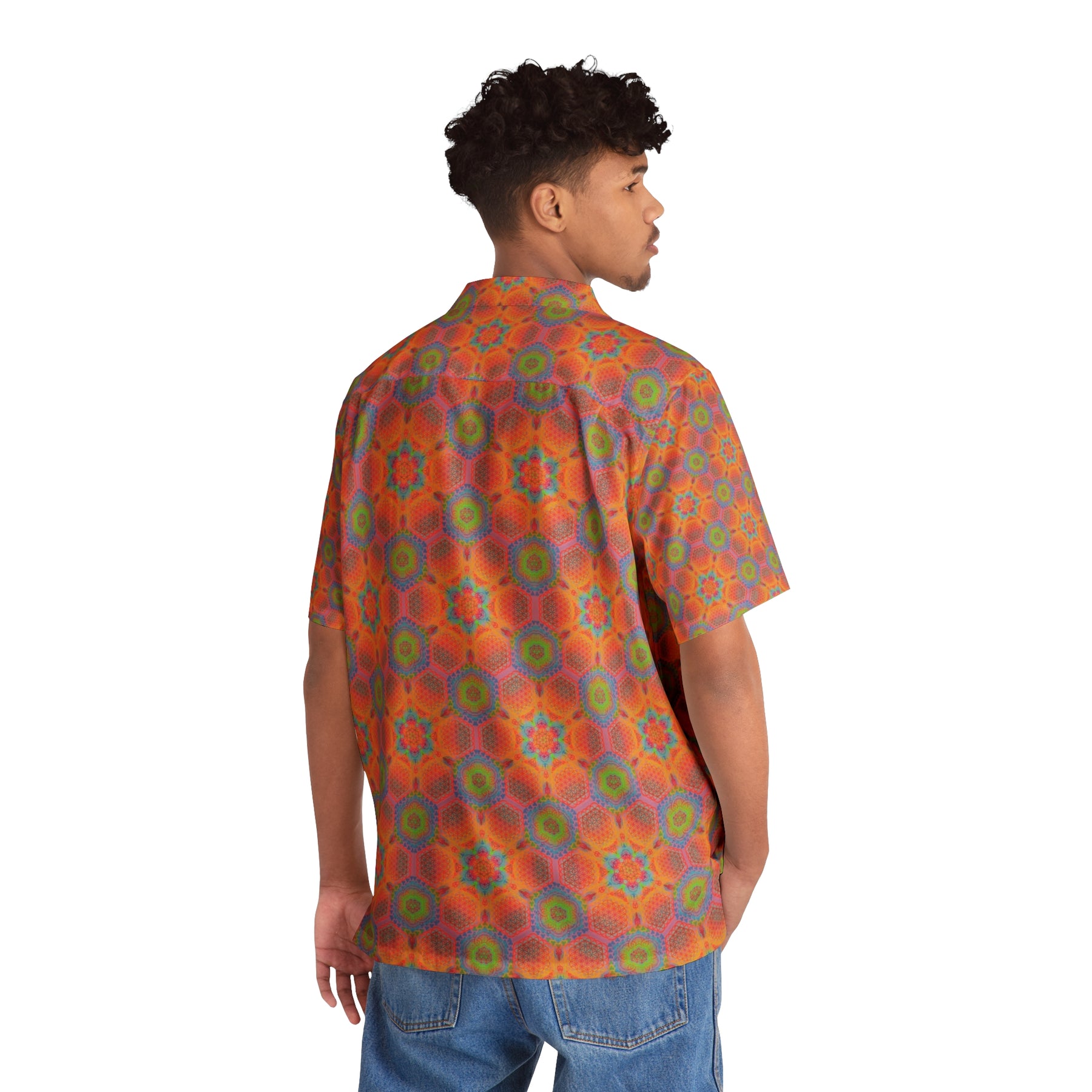 Sacred Geometry Men's Hawaiian Shirt