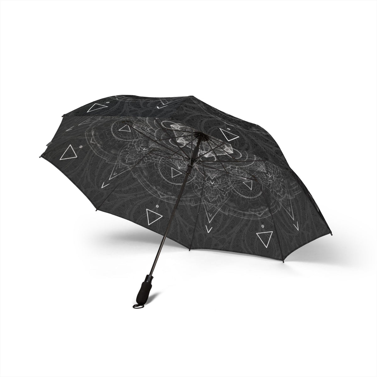 Sacred Geometry Mandala Automatic Foldable Umbrella