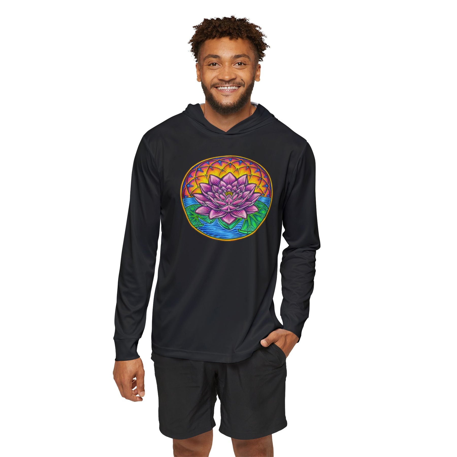 Lotus Flower Sun Hoodie