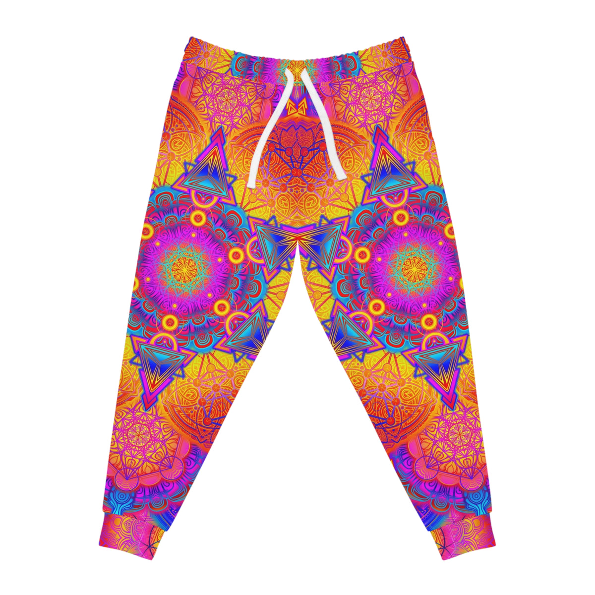 Psychedelic Mandala Athletic Joggers