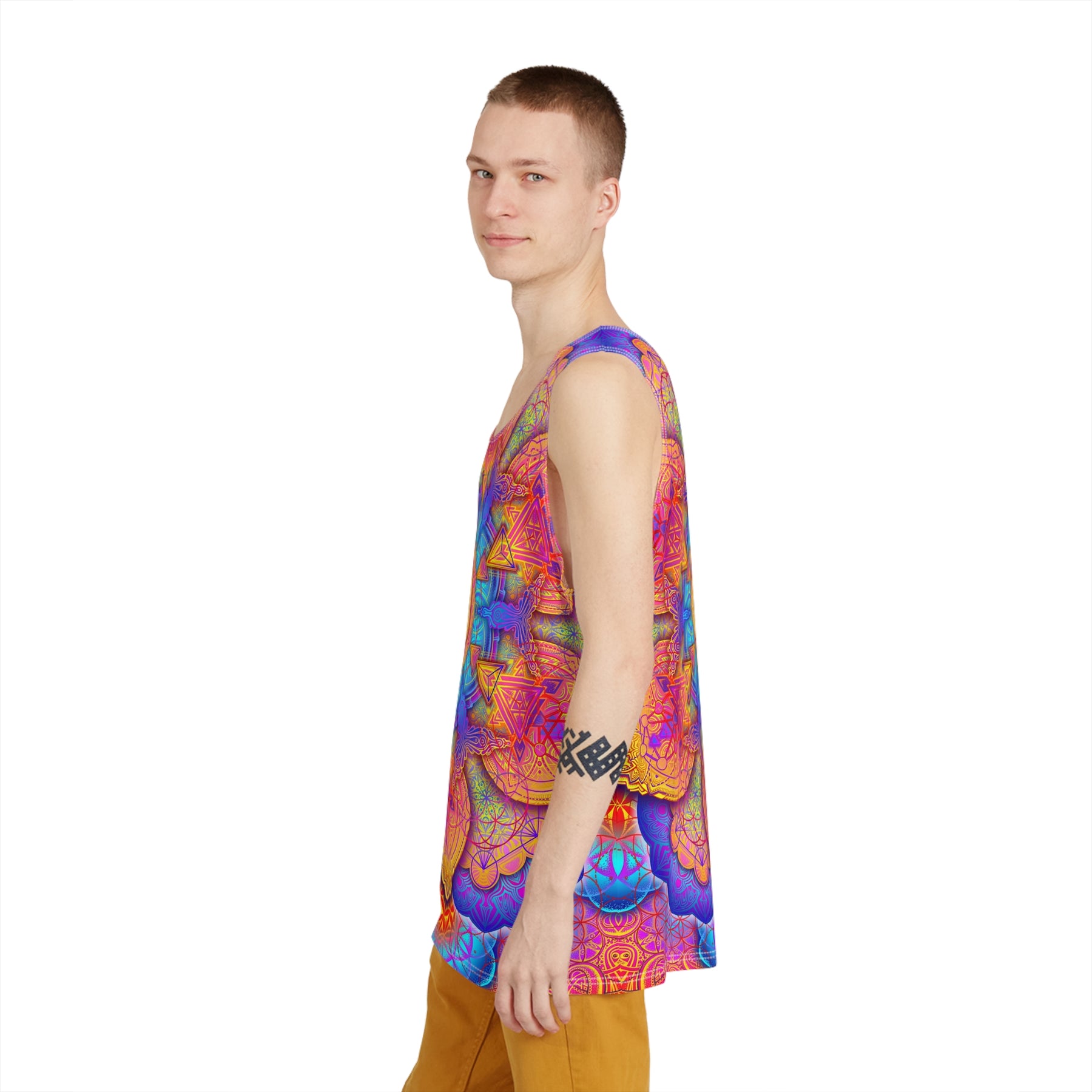 Psychedelic Mandala Men's Tank