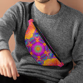 Starburst Mandala Fanny Pack