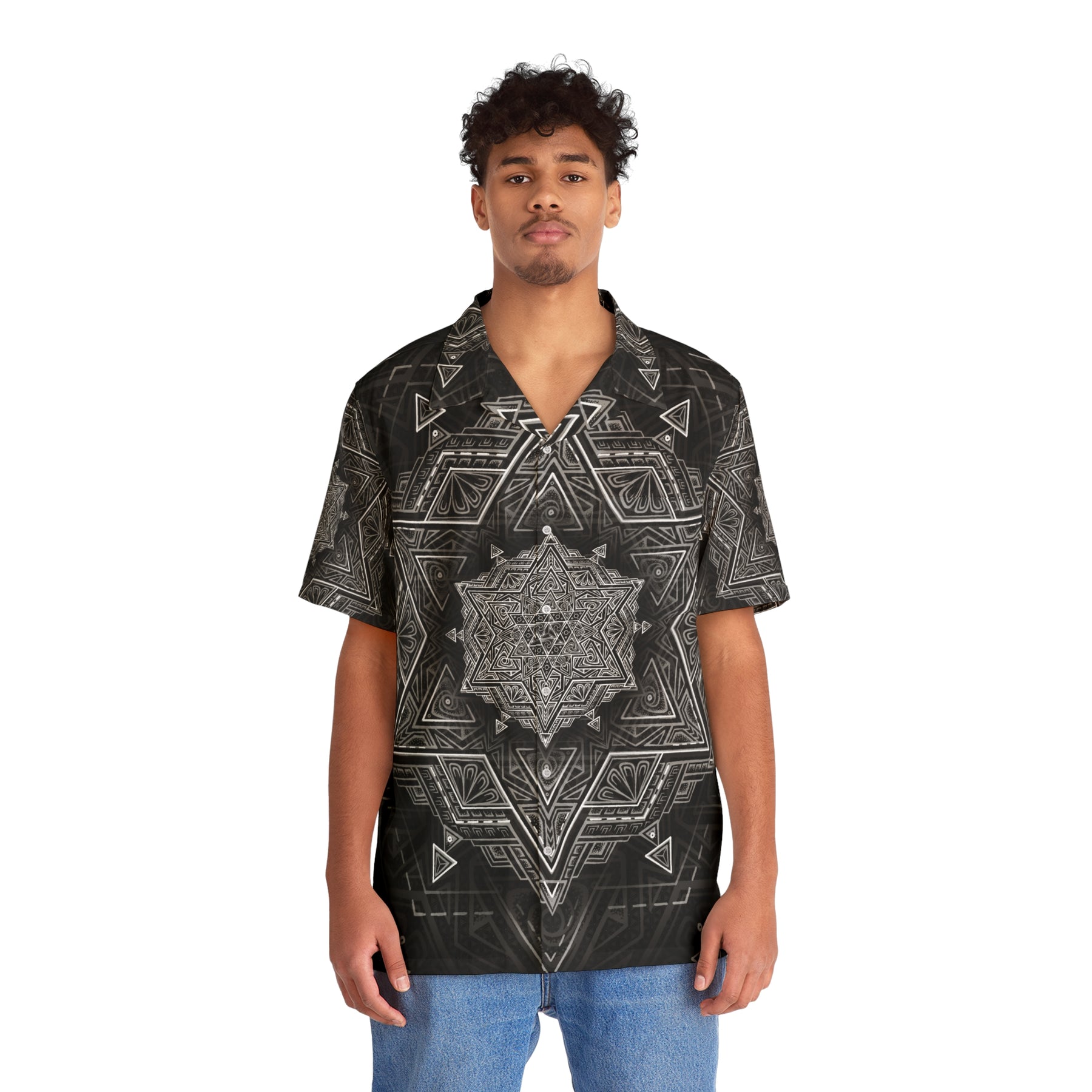 Star Tetrahedron Hawaiian T-Shirt