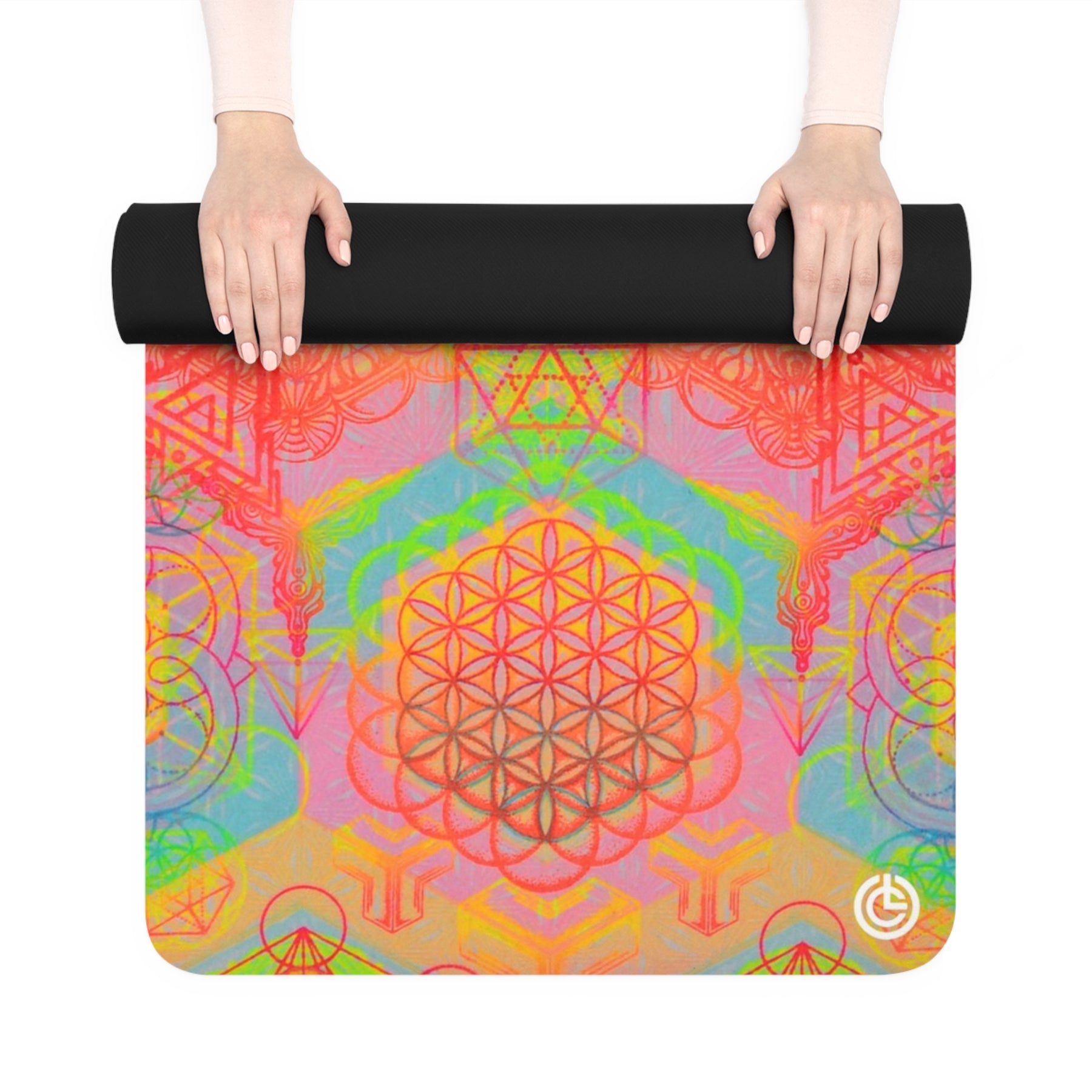 Sacred Geometry Mandala - Yoga Mat