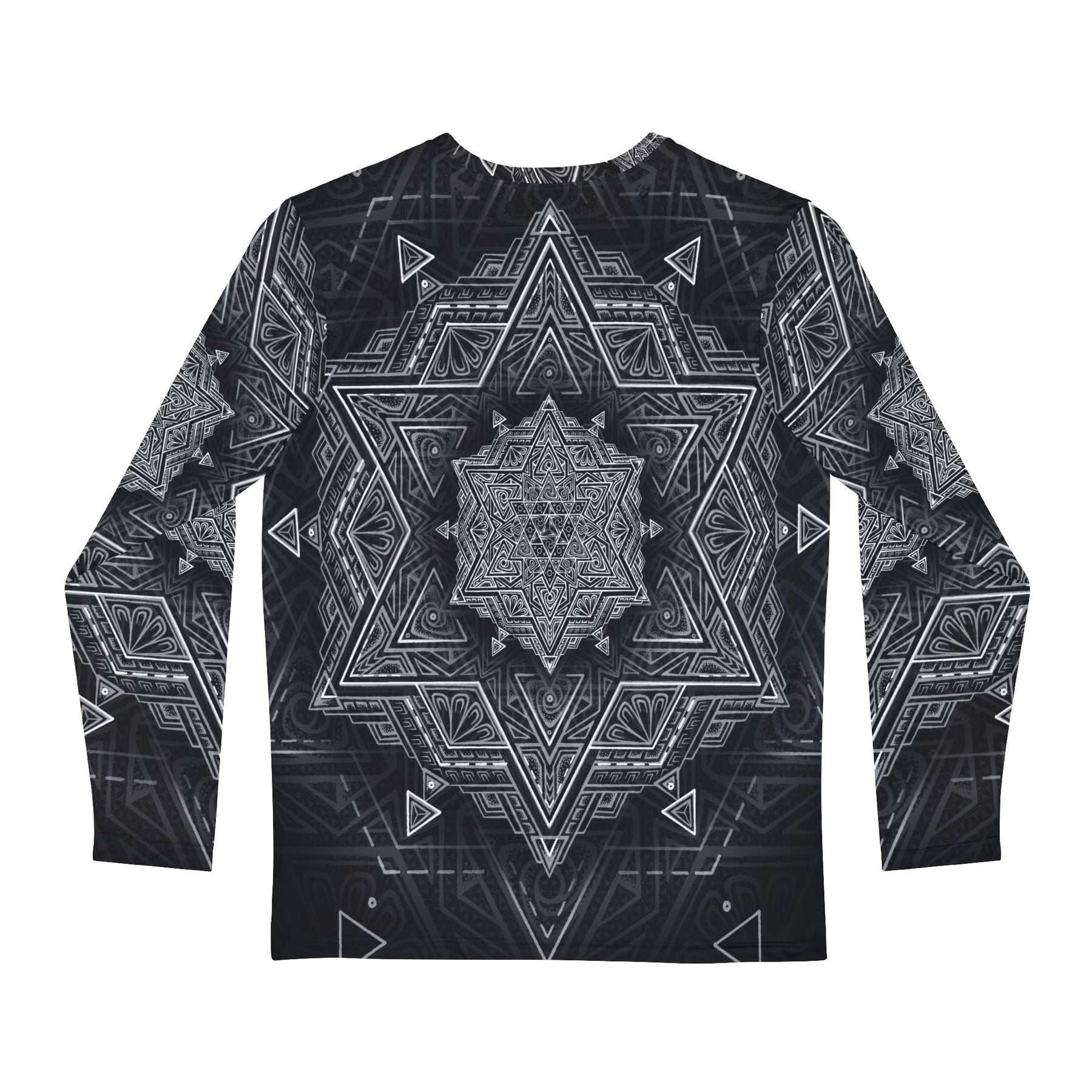 Star Tetrahedron Men's Long Sleeve Shirt