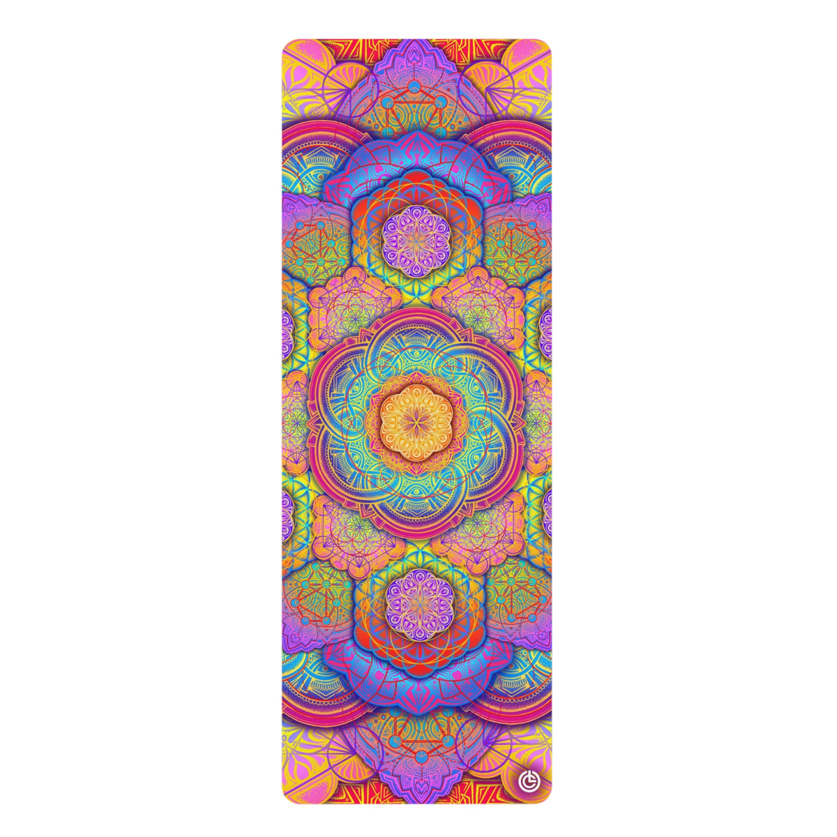 Rainbow Mandala - Yoga Mat