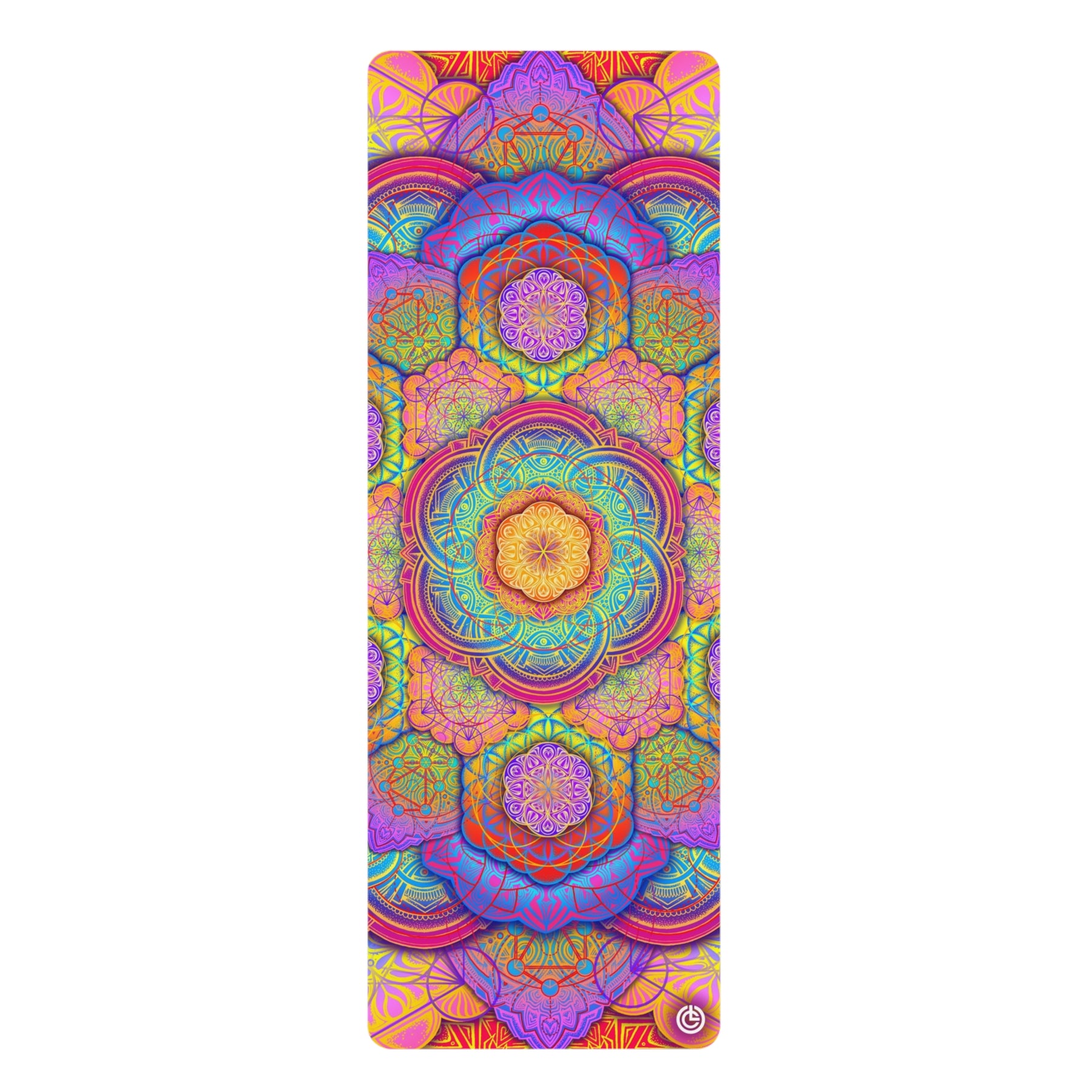 Rainbow Mandala - Yoga Mat