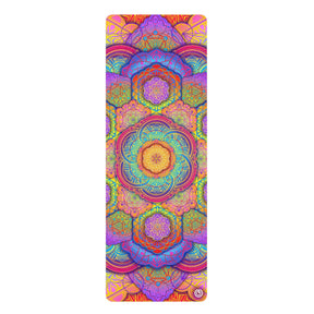 Rainbow Mandala - Yoga Mat