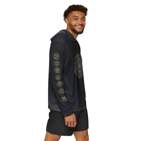 Sacred Geometry Men's Sun Hoodie