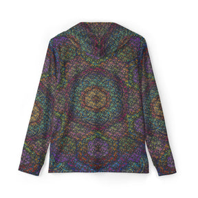 Mushroom Mandala Men's Sun Hoodie