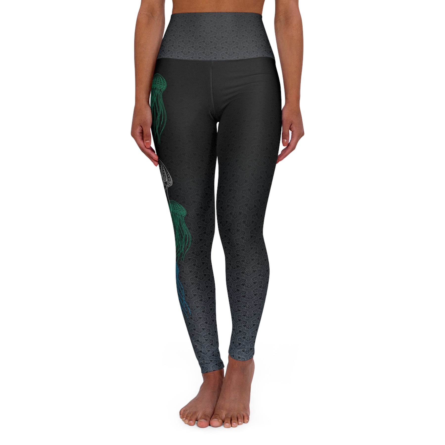 Jellyfish - High Waisted Yoga Leggings