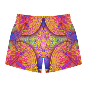 Psychedelic Mandala Swim Trunks