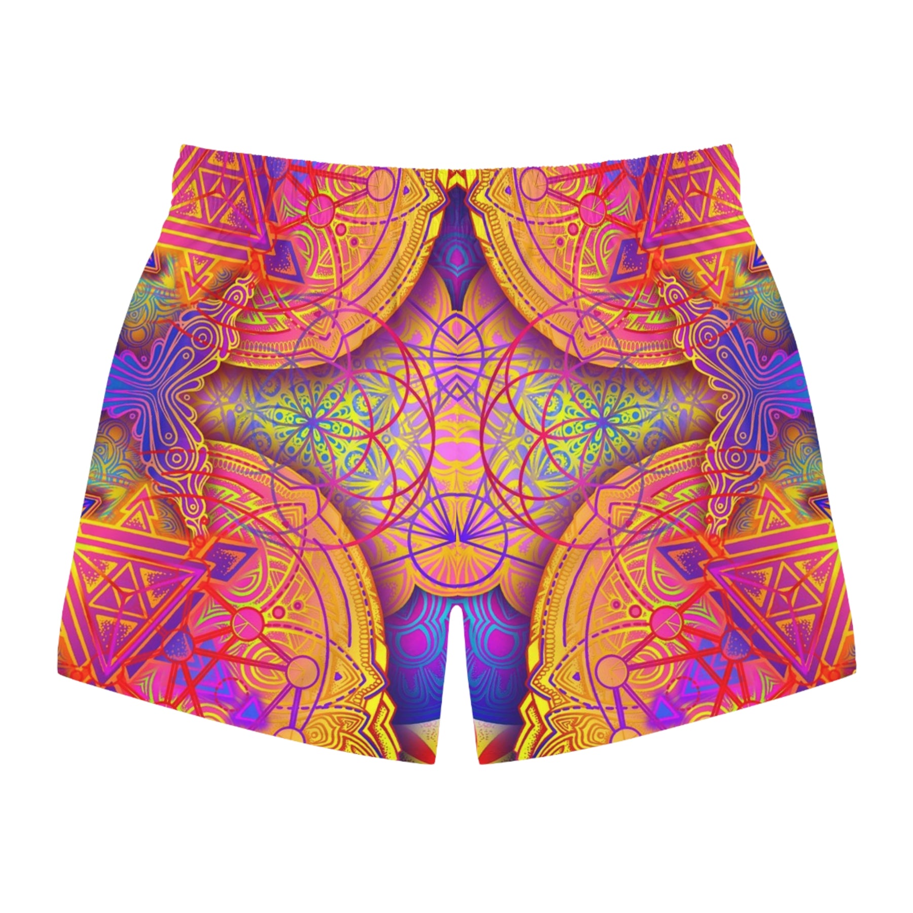 Psychedelic Mandala Swim Trunks