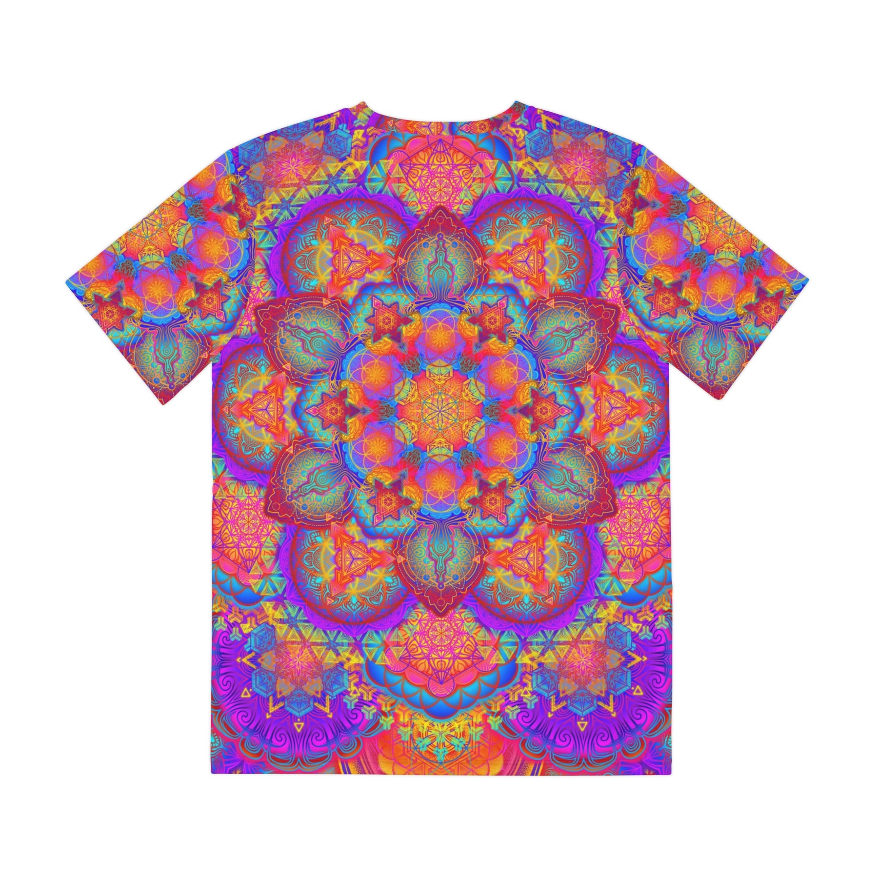 Psychedelic Mandala Mens T-Shirt