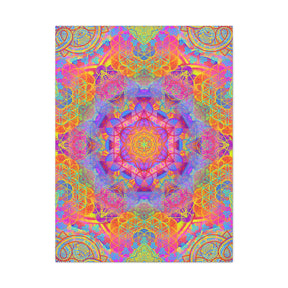 Sunrise Mandala Canvas Print