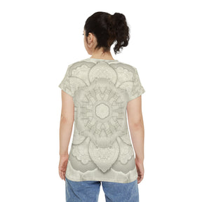 Bone Mandala - Women's Short Sleeve Shirt