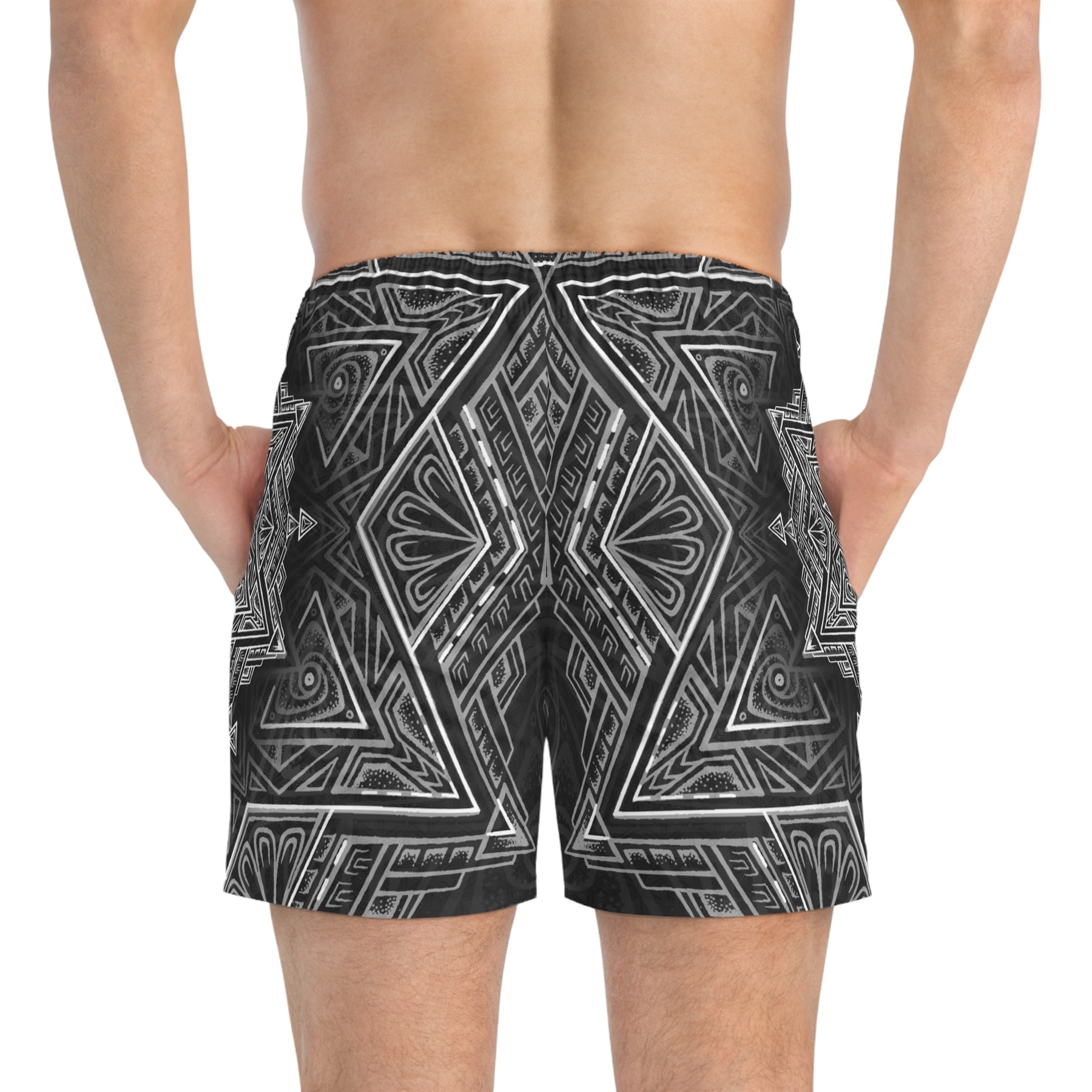 Star Tetrahedron Swim Trunks