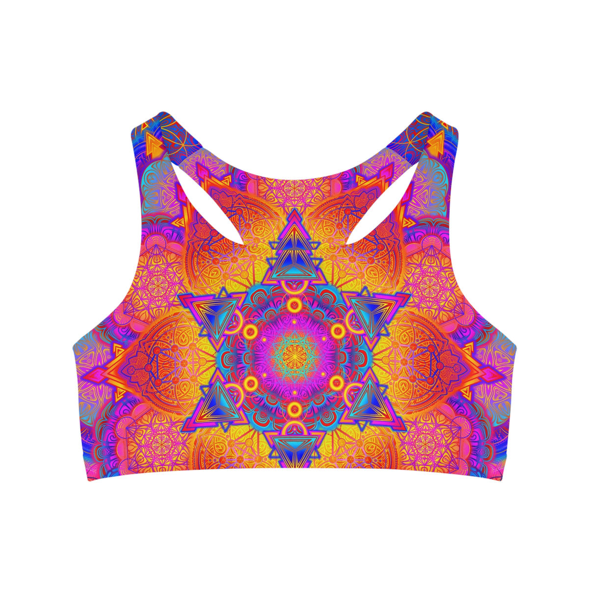 Starburst Mandala Sports Bra