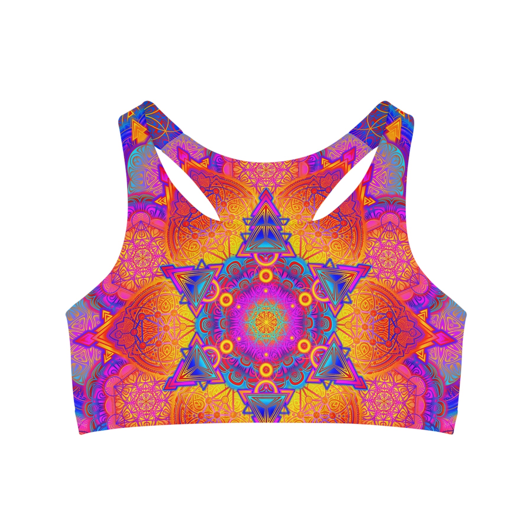 Starburst Mandala Sports Bra