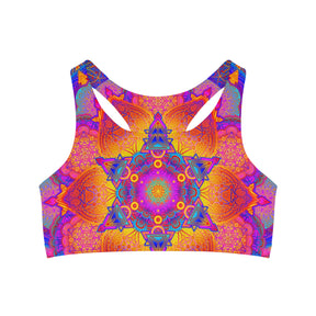 Starburst Mandala Sports Bra