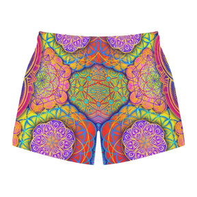 Sunset Mandala Swim Trunks