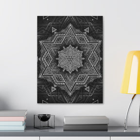 Star Tetrahedron Canvas Print