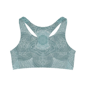 Psychedelic Mandala Sports Bra