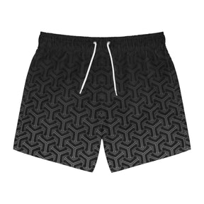 Geometric Fade Swim Trunks