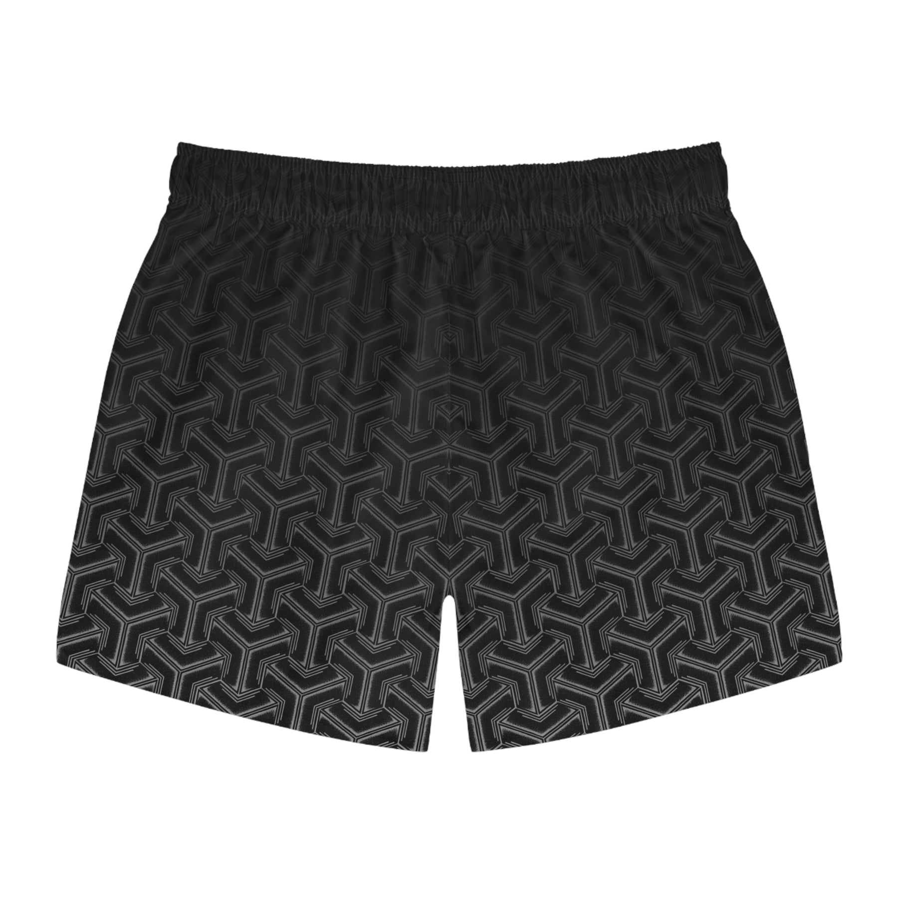 Geometric Fade Swim Trunks