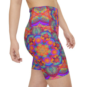 Psychedelic Mandala Workout Shorts