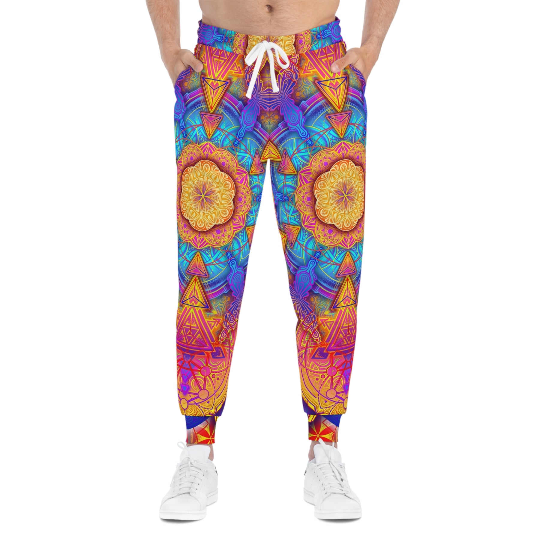 Psychedelic Mandala Athletic Joggers