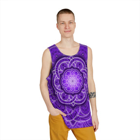Psychedelic Flower of Life Men's Tank