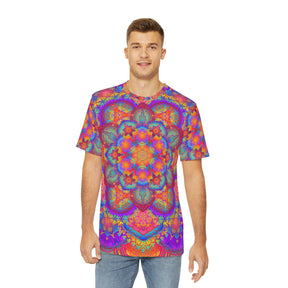 Psychedelic Mandala Mens T-Shirt